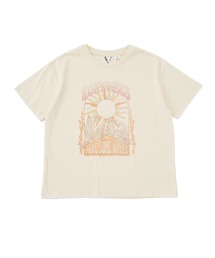 ROXY（ロキシー）の「ROXY キッズ MINI ROXY VIBES Tシャツ 【2026年春夏モデル】/半袖（Tシャツ/カットソー）」