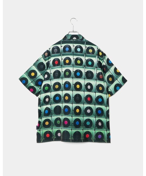 APPLEBUM(アップルバム)の「“Vinyl Wall” Aloha Shirt(シャツ/ブラウス・メンズ・グリーン・MEDIUM/LARGE/X-LARGE)」の8枚目の写真
