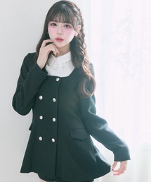 OLIVE des OLIVE（オリーブデオリーブ）の「【Belle Charme】Classical Frill Collar Jacket（ノーカラージャケット）」