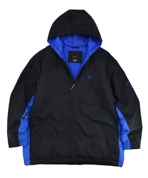 LABORATORY R(ラボラトリーアール)の「【USED】Y2K NIKE 中綿入り ナイロンジャケット(ナイロンジャケット・メンズ・ブラック・X-LARGE)」の1枚目の写真