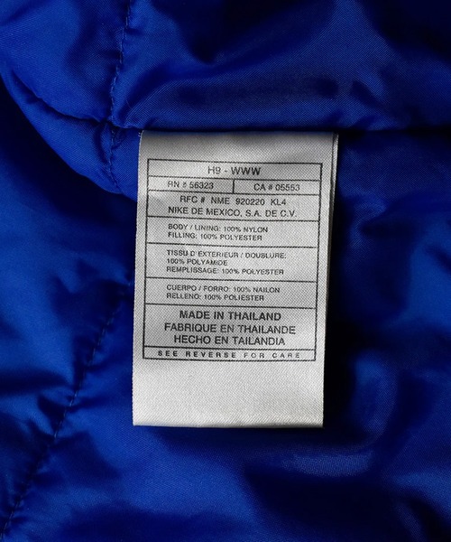 LABORATORY R(ラボラトリーアール)の「【USED】Y2K NIKE 中綿入り ナイロンジャケット(ナイロンジャケット・メンズ・ブラック・X-LARGE)」の5枚目の写真