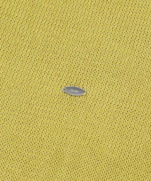 SENSE OF PLACE by URBAN RESEARCH（センスオブプレイスバイアーバンリサーチ）の「『洗濯可』リネンタッチクロップドセーター（ニット/セーター・レディース・イエロー/アイボリー/ネイビー/ブラック・ONE）」の19枚目の写真