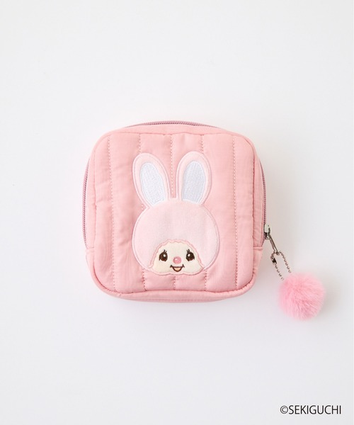 CIAOPANIC TYPY(チャオパニックティピー)の「:【モンチッチ】ミニポーチ(ポーチ・レディース・ピンク/ブラウン・ONE SIZE)」の8枚目の写真