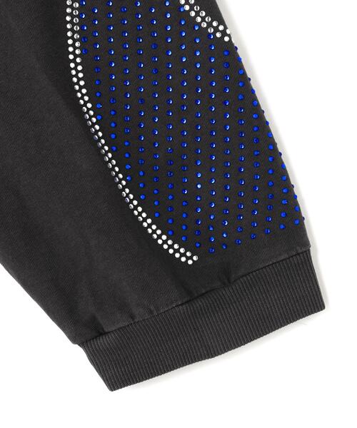 WHITELAND（ホワイトランド）の「WHITELAND/ホワイトランド/HOTFIX FIRE L/S TEE（Tシャツ/カットソー・メンズ・ブラック・F）」の5枚目の写真