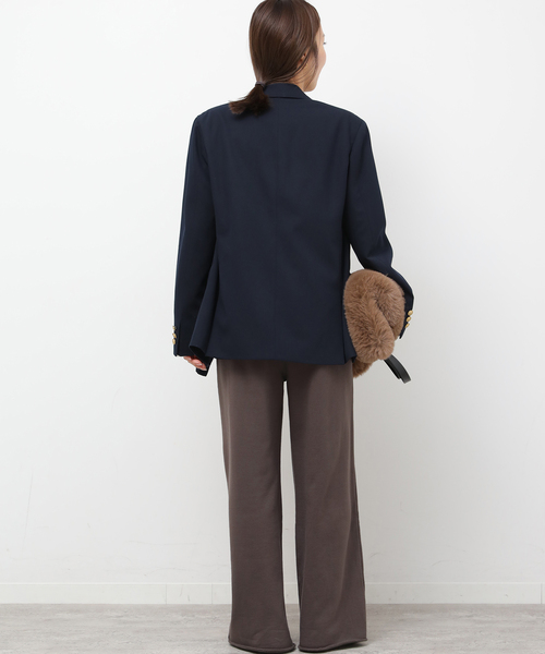 JOURNAL STANDARD relume(ジャーナルスタンダード レリューム)の「《WEB限定追加2》ワイドスウェットパンツ(スウェットパンツ・レディース・ネイビー/ブラウン・FREE)」の21枚目の写真