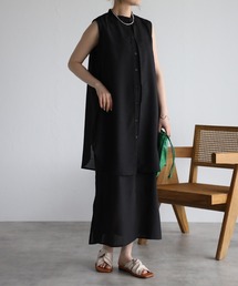 r.（アールドット）の「シャツワンピース（シャツワンピース）」