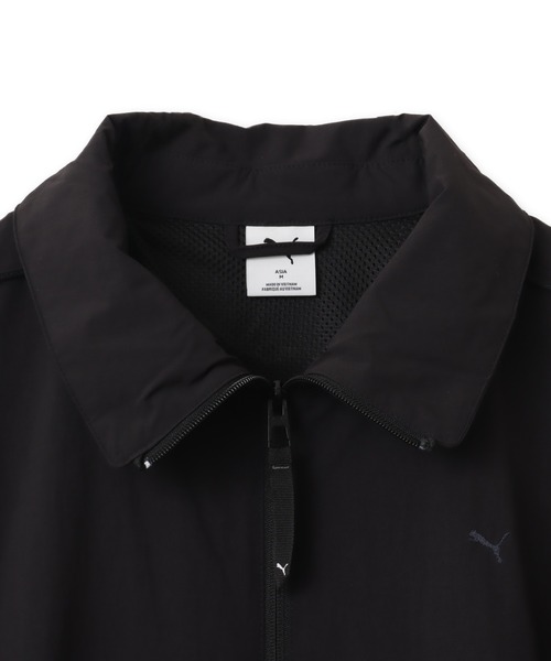 PUMA(プーマ)の「PUMA STAND COLLAR JACKET / プーマ ユニセックス スタンド カラー ジャケット(その他アウター・メンズ・ベージュ/ブラック・L/M/S/XL)」の15枚目の写真