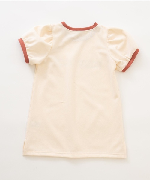 and D. petit main（アンドディープティマイン）の「鹿の子リンガーワンピース（ワンピース・キッズ・トップグレー/ピンク/ベージュ・100cm/110cm/120cm/130cm/140cm）」の16枚目の写真