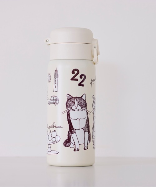 salle de bal(サルデバル)の「【 +HayU fabric / ハユ 】BOTTLE 保温保冷ボトル WHATK-0076 KOI(水筒・レディース・その他1・FREE)」の2枚目の写真