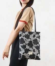 JELLY BEANS（ジェリービーンズ）の「フラワージャガードトートバッグ(192-62400)JELLY BEANS(ジェリービーンズ)（トートバッグ）」