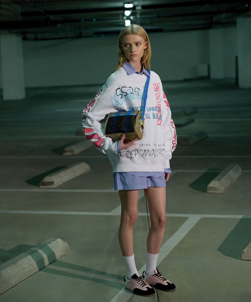 MSGM（エムエスジーエム）の「【MSGM×LeSportsac】Metro Xbody Khaki（ショルダーバッグ・レディース・カーキ・ONE SIZE）」の6枚目の写真