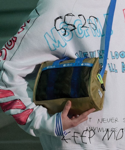 MSGM（エムエスジーエム）の「【MSGM×LeSportsac】Metro Xbody Khaki（ショルダーバッグ・レディース・カーキ・ONE SIZE）」の7枚目の写真