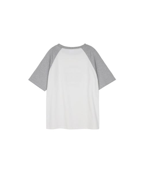 CACTUSDONUTMARKET(カクタスドーナツマーケット)の「1982 Raglan T-Shirt - Melange Gray(Tシャツ/カットソー・レディース・その他・MEDIUM/LARGE)」の3枚目の写真
