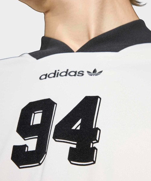 adidas(アディダス)の「サンティアゴ AOP インフィル ジャージ / アディダスオリジナルス adidas Originals(Tシャツ/カットソー・メンズ・ホワイト・X-SMALL/X-LARGE/SMALL/MEDIUM/LARGE/3XL/XX-LARGE)」の3枚目の写真