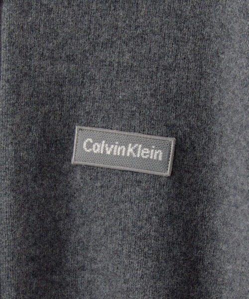 Calvin Klein(カルバン・クライン)の「Calvin Klein/カルバンクライン LS BOILED 100% MERINO CONTRAST COLLAR FZ 襟付きカーディガン ジップアップ 2026年春夏(カーディガン/ボレロ・メンズ・グレー・M/L)」の7枚目の写真
