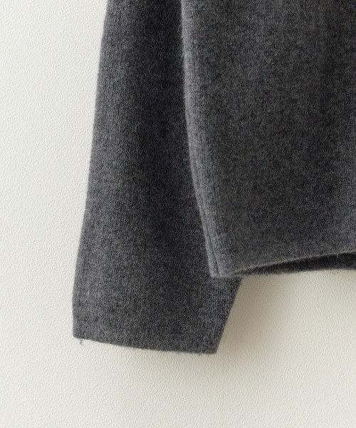 Calvin Klein(カルバン・クライン)の「Calvin Klein/カルバンクライン LS BOILED 100% MERINO CONTRAST COLLAR FZ 襟付きカーディガン ジップアップ 2026年春夏(カーディガン/ボレロ・メンズ・グレー・M/L)」の6枚目の写真