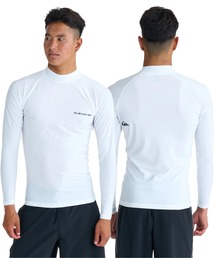 QUICK SILVER メンズウェアL QUIKSILVER メンズ OMNI MW ZIP HOODIE 長袖ラッシュガード ハイネック