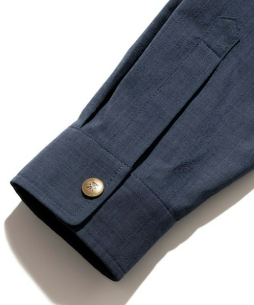 ROARK REVIVAL（ロアークリバイバル）の「【ROARK】DELTA QD L/S SHIRTS（シャツ/ブラウス・メンズ・ブルー・LARGE/X-LARGE/MEDIUM）」の10枚目の写真