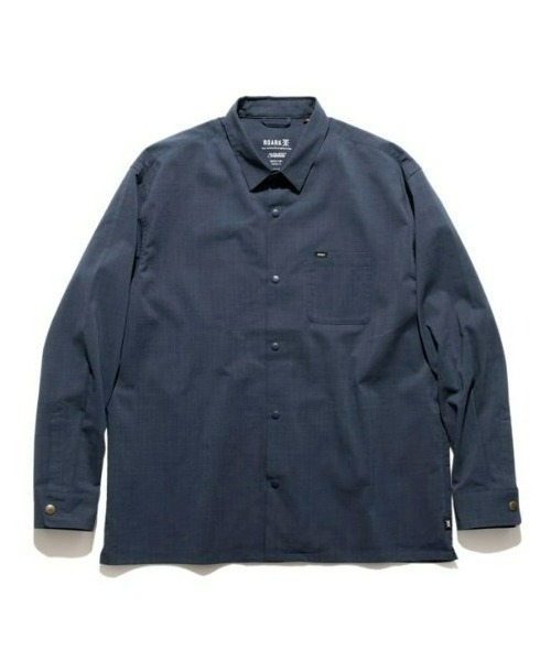 ROARK REVIVAL（ロアークリバイバル）の「【ROARK】DELTA QD L/S SHIRTS（シャツ/ブラウス・メンズ・ブルー・LARGE/X-LARGE/MEDIUM）」の3枚目の写真