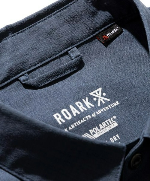 ROARK REVIVAL（ロアークリバイバル）の「【ROARK】DELTA QD L/S SHIRTS（シャツ/ブラウス・メンズ・ブルー・LARGE/X-LARGE/MEDIUM）」の6枚目の写真