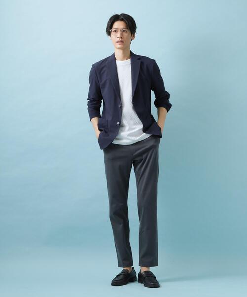 THE SHOP TK (ザ ショップ ティーケー )の「【ひんやり快適ビジネス兼用パンツ】7DAYSパンツ COOL 接触冷感/ストレッチ/ON・OFF兼用(その他パンツ・メンズ・ベージュ/ブラック/オフホワイト/チャコールグレー・01/02/03/04)」の8枚目の写真