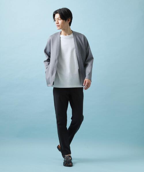 THE SHOP TK (ザ ショップ ティーケー )の「【ひんやり快適ビジネス兼用パンツ】7DAYSパンツ COOL 接触冷感/ストレッチ/ON・OFF兼用(その他パンツ・メンズ・ベージュ/ブラック/オフホワイト/チャコールグレー・01/02/03/04)」の10枚目の写真