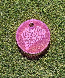 1minute 1second（ワンミニットワンセカンド）の「mko13403-ball marker with carabiner ボールマーカー(1M26N360)（キーホルダー）」