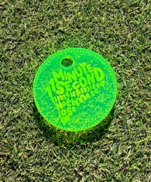 1minute 1second（ワンミニットワンセカンド）の「mko13403-ball marker with carabiner ボールマーカー(1M26N360)（キーホルダー）」