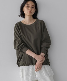 【WEB限定】ドロストカットプルオーバー