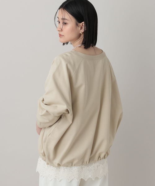 A part by（アパートバイ）の「【WEB限定】ドロストカットプルオーバー（Tシャツ/カットソー・レディース・カーキ/ブラウン系その他2/アイボリー・FREE）」の18枚目の写真