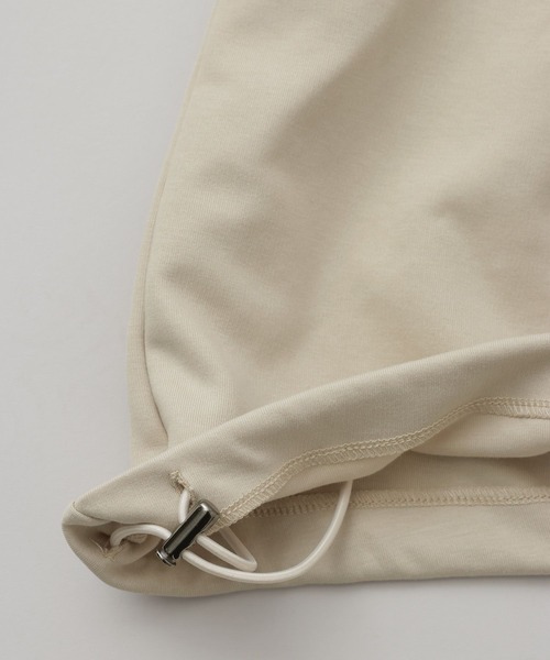 A part by（アパートバイ）の「【WEB限定】ドロストカットプルオーバー（Tシャツ/カットソー・レディース・カーキ/ブラウン系その他2/アイボリー・FREE）」の21枚目の写真