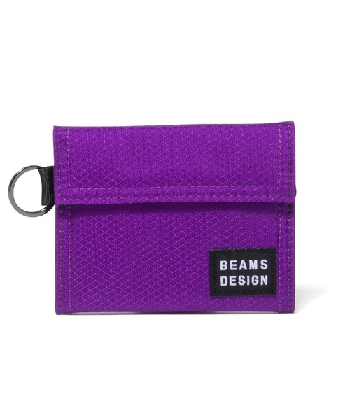 BEAMS DESIGN(ビームス デザイン)の「BEAMSDESIGN(ビームスデザイン)Aggressive 二つ折り財布(財布・メンズ・グリーン/マスタード/パープル/ブラック/ターコイズブルー・FREE)」の4枚目の写真