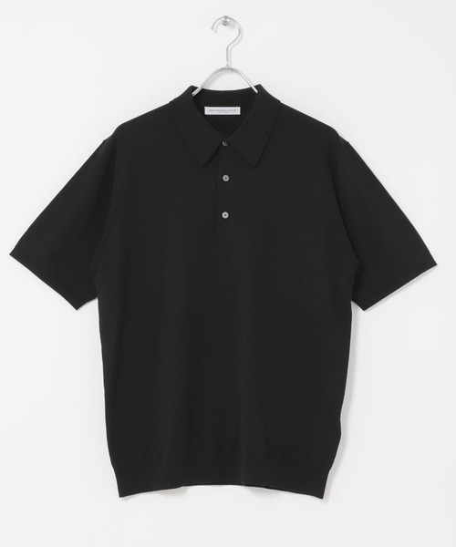 URBAN RESEARCH DOORS(アーバンリサーチドアーズ)の「LIFE STYLE TAILOR ハイゲージ半袖ニットポロシャツ(シャツ/ブラウス・メンズ・ブラウン/アイボリー/ブラック/ブルー・MEDIUM/LARGE)」の20枚目の写真