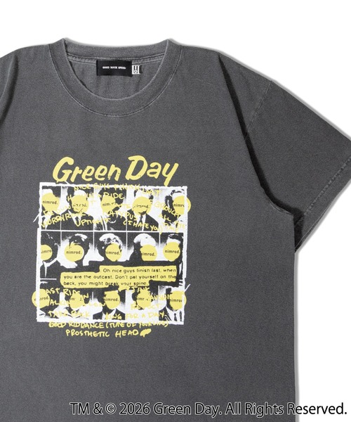 GOOD ROCK SPEED(グッドロックスピード)の「GOOD ROCK SPEED-Green Day TEE(Tシャツ/カットソー・メンズ・ブラック/ホワイト・M/L)」の2枚目の写真