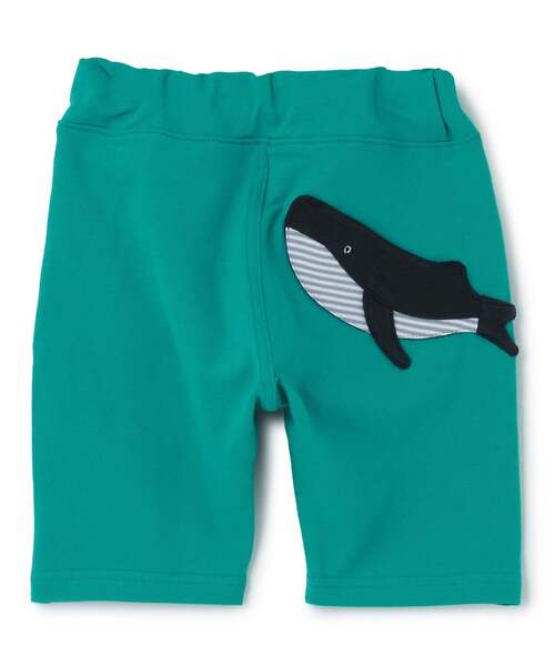 kladskap(クレードスコープ)の「【人気商品再入荷】【直営店で取り扱い無し】クジラ6分丈サルエルパンツ(その他パンツ・キッズ・ターコイズブルー・130cm/110cm/90cm)」の2枚目の写真