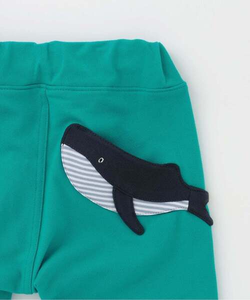 kladskap(クレードスコープ)の「【人気商品再入荷】【直営店で取り扱い無し】クジラ6分丈サルエルパンツ(その他パンツ・キッズ・ターコイズブルー・130cm/110cm/90cm)」の8枚目の写真