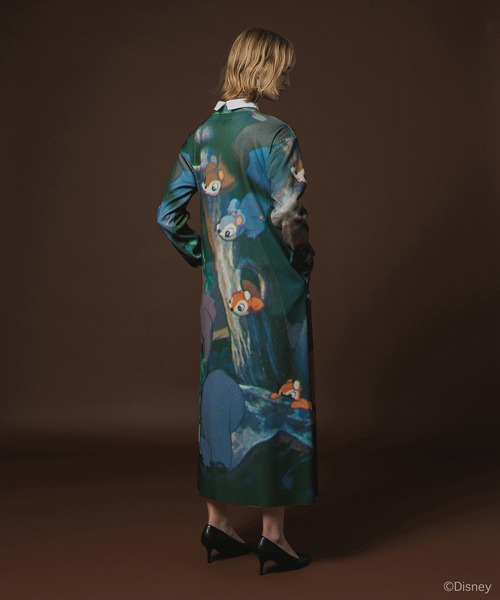 NON TOKYO(ノントーキョー)の「【 Disney “Snow White” × NON TOKYO 】PRINT RIB L/S ONE-PIECE(ワンピース・レディース・マルチ・1/2)」の4枚目の写真