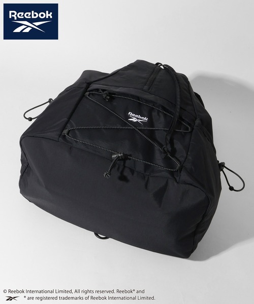 Reebok(リーボック)の「【Reebok/リーボック】ドローコード2way リュック ナップサック(バックパック/リュック・メンズ・ブラック/グレー/オフホワイト・FREE)」の9枚目の写真