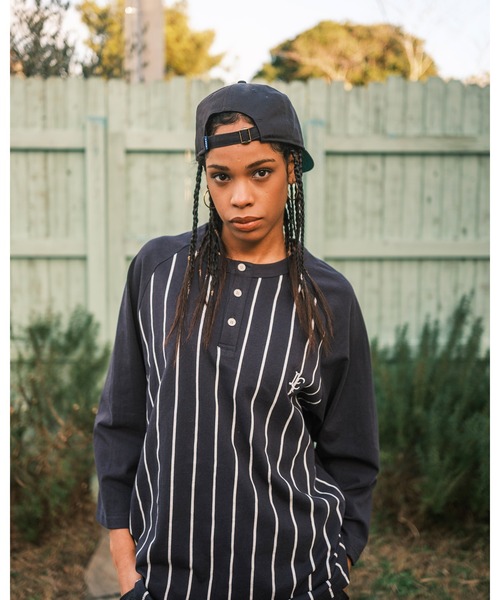 セール】LFYT ラファイエット - PINSTRIPE RAGLAN SLEEVE TEE ラグラン