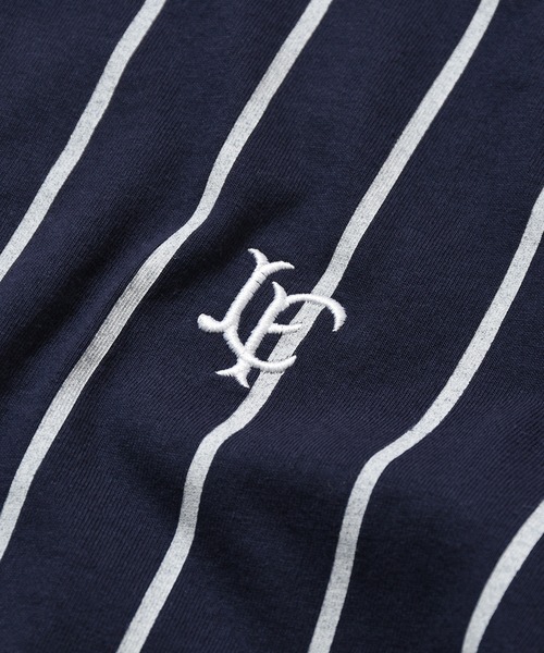 LFYT(エルエフワイティー)の「LFYT ラファイエット - PINSTRIPE RAGLAN SLEEVE TEE ラグランスリーブ Tシャツ LS260102(Tシャツ/カットソー・メンズ・ネイビー/ホワイト・X-LARGE/LARGE/MEDIUM/SMALL/XX-LARGE)」の12枚目の写真