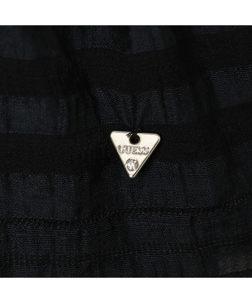 Guess(ゲス)の「LADIES' Woven Tank Top トップス キャミソール(キャミソール・レディース・ブラック/ホワイト・MEDIUM/SMALL/X-SMALL)」の8枚目の写真