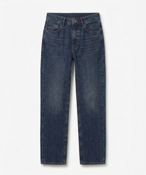 KIMDOH(キムド)の「Arvo Cropped Straight Denim / Raw Indigo(デニムパンツ・レディース・その他・SMALL/MEDIUM/LARGE)」の5枚目の写真