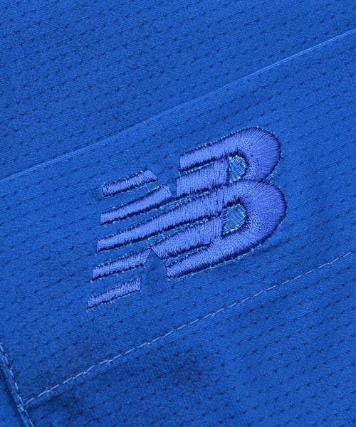 NEW BALANCE(ニューバランス)の「ブリーザブルニットショートスリーブ(シャツ/ブラウス・メンズ・ブルー/ダークブラック・SMALL/MEDIUM/LARGE/X-LARGE/XX-LARGE)」の18枚目の写真
