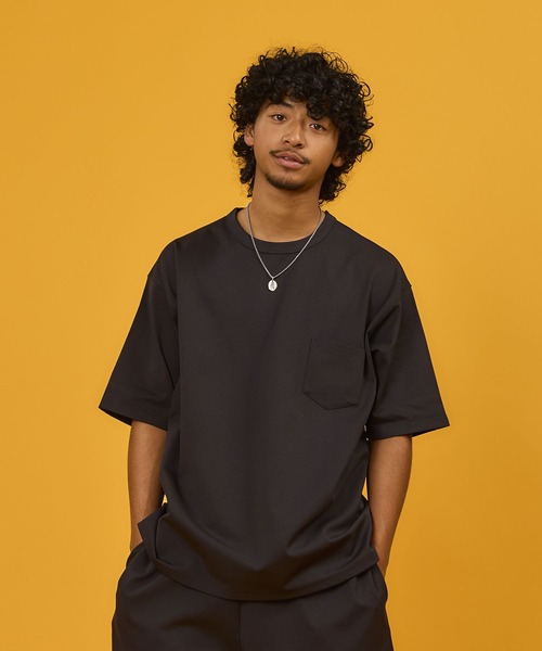 BURLAP OUTFITTER（バーラップアウトフィッター）の「TRAINER POCKET TEE /トレイナー ポケット ティー（Tシャツ/カットソー・メンズ・ブラウン/ブラック・X-LARGE/LARGE/MEDIUM）」の2枚目の写真
