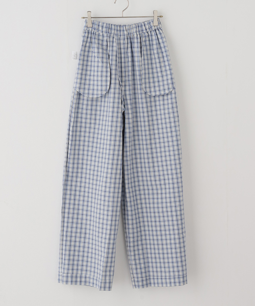 FRAMeWORK(フレームワーク)の「BASERANGE/ベースレンジ CLAUDE PANTS(ブルー)(スラックス・レディース・ブルー・FREE)」の6枚目の写真