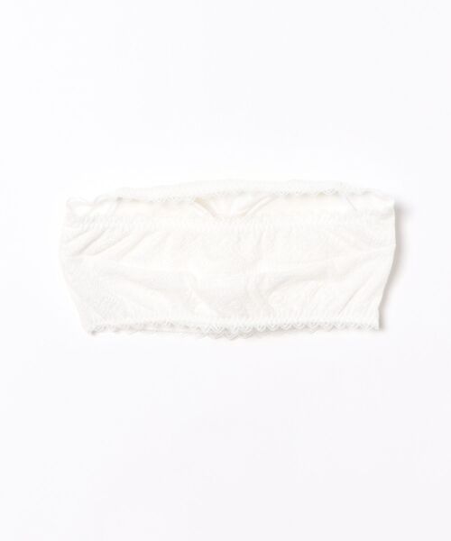 northerly(ノーザリー)の「総レースチューブブラ(チューブトップ・レディース・ブラック/オフホワイト・SMALL/LARGE/MEDIUM)」の6枚目の写真