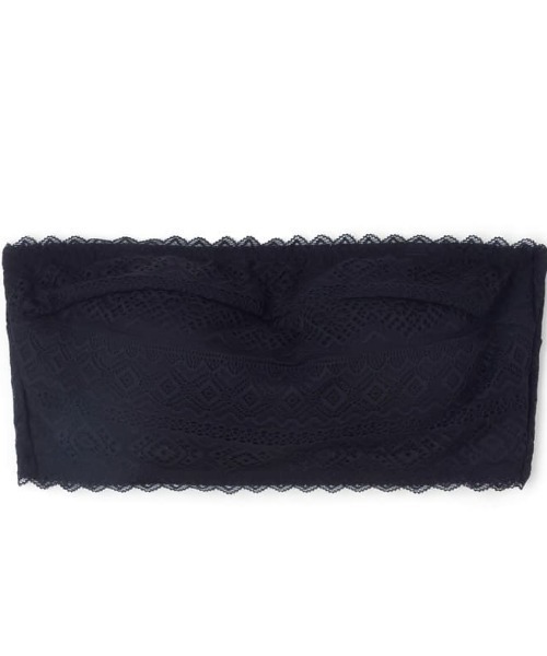 northerly(ノーザリー)の「総レースチューブブラ(チューブトップ・レディース・ブラック/オフホワイト・SMALL/LARGE/MEDIUM)」の2枚目の写真