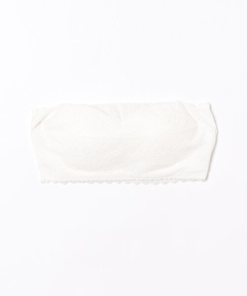 northerly(ノーザリー)の「総レースチューブブラ(チューブトップ・レディース・ブラック/オフホワイト・SMALL/LARGE/MEDIUM)」の15枚目の写真