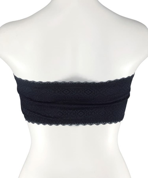 northerly(ノーザリー)の「総レースチューブブラ(チューブトップ・レディース・ブラック/オフホワイト・SMALL/LARGE/MEDIUM)」の13枚目の写真