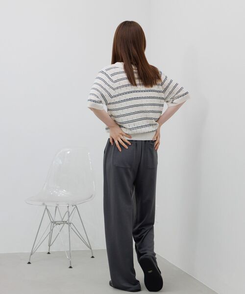 RETRO GIRL(レトロガール)の「シームスウェットPT(スウェットパンツ・レディース・ホワイト系その他/ナチュラル/チャコールグレー・FREE)」の12枚目の写真